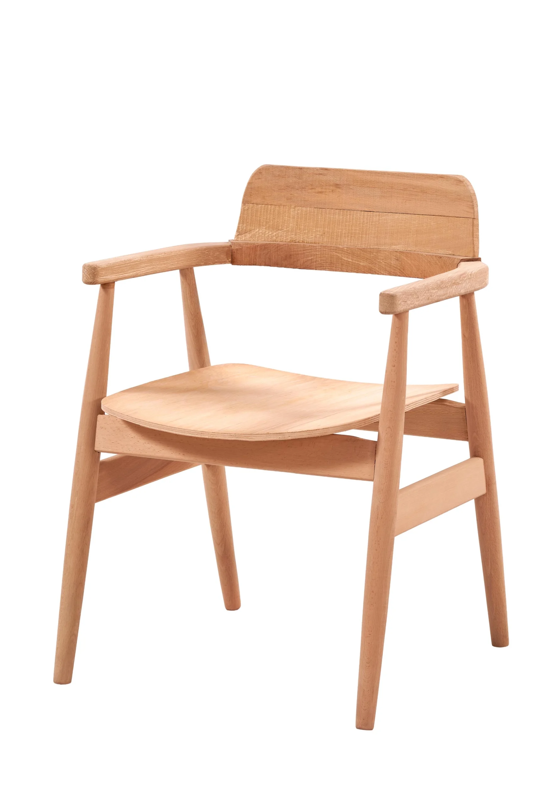 OTTO KOLLU AHŞAP SANDALYE  DS-020